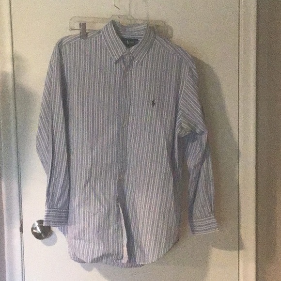 Ralph Lauren Classic Fit Men’s Long Sleeve Dress Shirt sz 16 32/33 - Picture 3 of 4